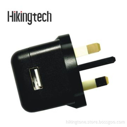 Travel charger for iPad/iPhone, with 1000mAh capacity